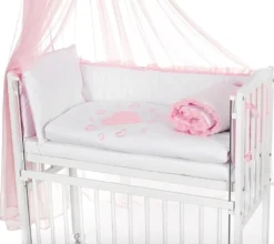 Herzen Rosa Mobiles Beistellbett 90x40 Mit Rollen Komplett -Barbie Store d7887ccf7dc7d4f6b6c77218af4f4bd8