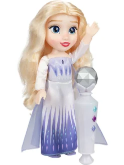 Disney Jakks Pacific Spielwaren Die Eiskönigin 2 - Sing Mit Mir" Elsa Puppe 35 Cm, Inkl. Mikrofon Licht Und Sound Stehpuppen Puppen Großpuppen" -Barbie Store d8bbf2b62561fe356f5b987622e7badd