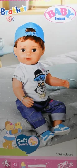 Zapf Creation Zapf BABY Born? Soft Touch Brother 43 Cm| 827826 29 Zapf Creation Zapf BABY Born? Soft Touch Brother 43 Cm| 827826 -Barbie Store d8c236e3290c7704f3d75de048f754f6
