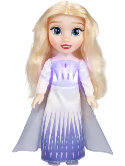 Disney Jakks Pacific Spielwaren Die Eiskönigin 2 - Sing Mit Mir" Elsa Puppe 35 Cm, Inkl. Mikrofon Licht Und Sound Stehpuppen Puppen Großpuppen" -Barbie Store da07b89c1618f06c8908e4fe1849c6cd