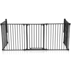 Baby Vivo Kaminschutzgitter / Absperrgitter 5+1 Mit Tür In Schwarz (5 Elemente Und Eine Tür) - PREMIUM -Barbie Store da8df9b47f06f9c8b23ac29397875a02