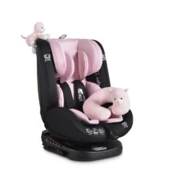 Moni Kindersitz Serengeti 0-36 Kg Gruppe 0/1/2/3 Isofix Nackenkissen Plüschtier Rosa -Barbie Store dbc38c0b181dae7faa64691eabd93df7