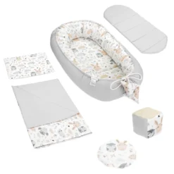 Babynestchen Set Neugeborene 90x50 Cm Baumwolle - Kuschelnest Baby Nestchen 6-teilig Kokon Mit Sinneswürfel Wärmekissen Eule 15 Babynestchen Set Neugeborene 90x50 Cm Baumwolle - Kuschelnest Baby Nestchen 6-teilig Kokon Mit Sinneswürfel Wärmekissen Eule -Barbie Store dc158647008c6c931e027c16b98aa47b