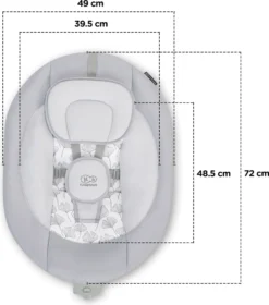Kinderkraft Baby Rocker LULI Gray 28 Kinderkraft Baby Rocker LULI Gray -Barbie Store dd6afe17fa56ec6f24b7895aef4690ce