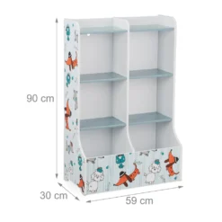 Relaxdays Kinderregal Mit Hundemotiv -Barbie Store df206364053cb0720d58ab3956db14fc