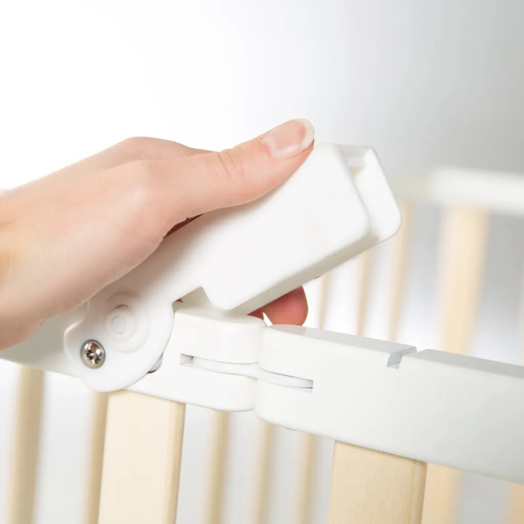 Roba Laufgitter Klappbar, Bicolor, 75x100 Cm, Platzsparendes Spielgitter Inkl. Rollen, Holz 11 Roba Laufgitter Klappbar, Bicolor, 75x100 Cm, Platzsparendes Spielgitter Inkl. Rollen, Holz – Bild 9