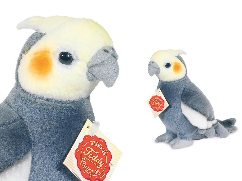 Teddy Hermann - Plüschtier - Nymphensittich 17 Cm 8 Teddy Hermann - Plüschtier - Nymphensittich 17 Cm – Bild 6
