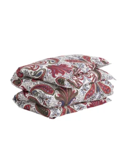 GANT Bettdeckenbezug Bettwäsche Key West Paisley Red 155 X 220 Cm
