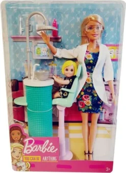 Barbie Zahnärztin-Puppe (blond) Und Spielset 32 Barbie Zahnärztin-Puppe (blond) Und Spielset -Barbie Store e08de6aebbbe0f3fb32963755c68e960