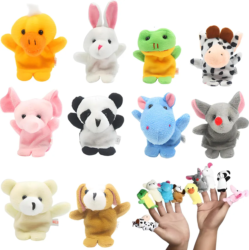 Baby Fingerpuppen-Set 10 St Finger Puppets Zum Spielen Lernen Wollpuppe Geschichte Spielen Lernen Meerestiere Tierspielzeug Fingerpuppen Lernspielzeug Tiere Retoo 3 Baby Fingerpuppen-Set 10 St Finger Puppets Zum Spielen Lernen Wollpuppe Geschichte Spielen Lernen Meerestiere Tierspielzeug Fingerpuppen Lernspielzeug Tiere Retoo – Bild 2