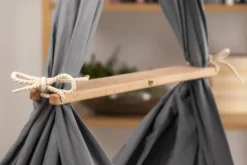 Federwiege Für Babys Inkl. Hängematte & Feder | Pflegeleicht | Anthrazit 14 Federwiege Für Babys Inkl. Hängematte & Feder | Pflegeleicht | Anthrazit -Barbie Store e3c6f263954fd9b0dc16ae3277eb6a41