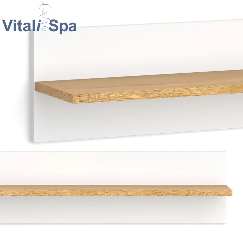 VitaliSpa Wandregal Hängeregal Ablageregal Malia Weiß Eiche Modern 70x20 Cm Kinderzimmer Regal Babyzimmerregal Kindermöbel Babymöbel Ablage Aufbewahrung 8 VitaliSpa Wandregal Hängeregal Ablageregal Malia Weiß Eiche Modern 70x20 Cm Kinderzimmer Regal Babyzimmerregal Kindermöbel Babymöbel Ablage Aufbewahrung – Bild 6