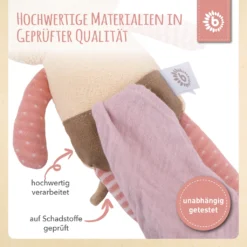 Bieco Kuscheltier Maus Mit Schmusetuch | 30 Cm | Maus Kuscheltier Gehäkelt | Weiche Baby Stofftier Maus Zum Kuscheln | Maus Kuscheltier Baby | Gehäkeltes Kuscheltier Für Babys | Baby Kuscheltiere -Barbie Store e6def43c1b557f9d835503ddc58838b6