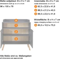 Trendteam Babyzimmer Wickelkommode Mats Weiß Melamin 96 X 105 X 78 Cm -Barbie Store e8ea66038c98f72864ca525f8aeeceb6