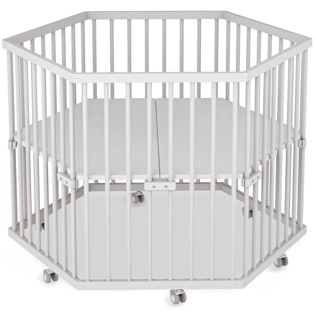 Sämann® Laufgitter 6-eckig, Weiß Lackiert 3 Sämann® Laufgitter 6-eckig, Weiß Lackiert