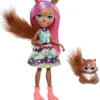 MATTEL Enchantimals Eichhörnchen-Mädchen Sancha Squirrel Puppe -Barbie Store eb487c118eed1165ac4da7dd6e2cf48a