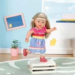 Zapf Creation Zapf BB SISTER BLOND 43CM 43CM 43CM 36 Zapf Creation Zapf BB SISTER BLOND 43CM 43CM 43CM -Barbie Store ebb0674abf0ce19fcba77c7c4911b54b