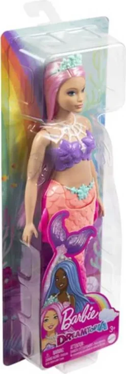 Barbie Dreamtopia Meerjungfrau-Puppe (kurvig, Rosafarbenes Haar), Spielzeug Ab 3 Jahren 25 Barbie Dreamtopia Meerjungfrau-Puppe (kurvig, Rosafarbenes Haar), Spielzeug Ab 3 Jahren -Barbie Store ec03040d9d03c246c4e9158d6b0947b3