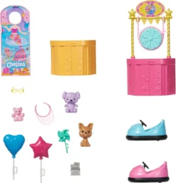 Barbie Chelsea Puppe (blond) Jahrmarkt-Spielset Mit Hündchen, Anziehpuppe -Barbie Store ed0149d55dc0789b263714cd3ecc0b81