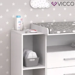 Vicco Wickelkommode Oskar Weiß 113 X 100 X 53 Cm Holzwerkstoff -Barbie Store ed227141cb801c2c81747be55a9cee48