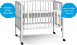 TiSsi Kinderbett MAXI Boxspring 95x56x96 Cm Weiß -Barbie Store edcc2bd096474610c204fa1093f4597d