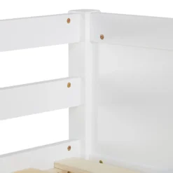 Homestyle4u 1898, Kinderbett Etagenbett 90x200 Und 140x200 Jugendbett Hochbett Weiß Holz -Barbie Store ede4adc06ca18f39de002397c8042607