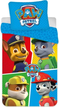 Paw Patrol Kinderbettwäsche 100 × 135cm