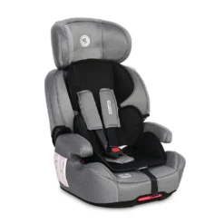 Lorelli Kindersitz Iris Isofix Gruppe 1/2/3 (9 - 36kg) Boostersitz Weiche Kissen Grau/schwarz -Barbie Store eee29a10e8401a4935d013ecf1e54aa6