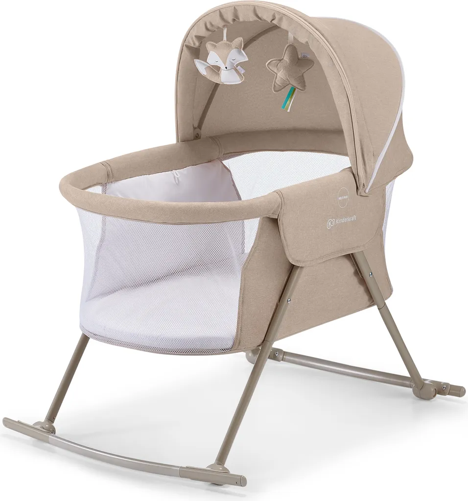 Kinderkraft Baby Cot/cradle LOVI Beige 7 Kinderkraft Baby Cot/cradle LOVI Beige – Bild 5