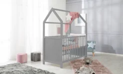 Roba Hausbett 60 X 120 Cm, Baby- & Beistellbett In Hausoptik, Taupe, 6-fach Verstellbar -Barbie Store f17974c94e1d11c4e91e2f984b1d4872