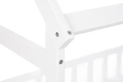 Kinderbett Hausbett Set 160×80 Mit Rausfallschutz Und Matratze Weiß Einzelbett -Barbie Store f17b593d02e3e85047427ecb5643a138