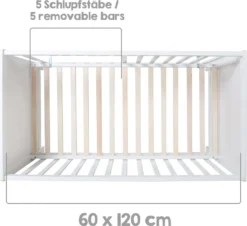 Roba Mulitfunktionsbett Sterne Grau Mit Beistellfunktion, Lattenrost, Matratze, Bettreduzierer, Himmel, Himmelstange, Kinderbett, Anstellbett, Babybett, Höhenverstellbar, Liegefläche 60x120 Cm, Weiß 19 Roba Mulitfunktionsbett Sterne Grau Mit Beistellfunktion, Lattenrost, Matratze, Bettreduzierer, Himmel, Himmelstange, Kinderbett, Anstellbett, Babybett, Höhenverstellbar, Liegefläche 60x120 Cm, Weiß -Barbie Store f18d72bcc9d3661a4439bcc1ea689cae