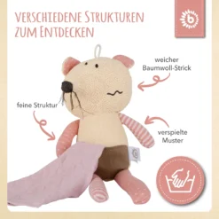 Bieco Kuscheltier Maus Mit Schmusetuch | 30 Cm | Maus Kuscheltier Gehäkelt | Weiche Baby Stofftier Maus Zum Kuscheln | Maus Kuscheltier Baby | Gehäkeltes Kuscheltier Für Babys | Baby Kuscheltiere -Barbie Store f34b1b101e657cd1fcfffad42a622100