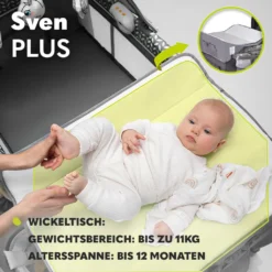 Lionelo Sven Plus 2 In 1 Baby Bett Laufstall Baby Grey Scandi) -Barbie Store f63d0979381b3d304d9e0103ec3e1c8e