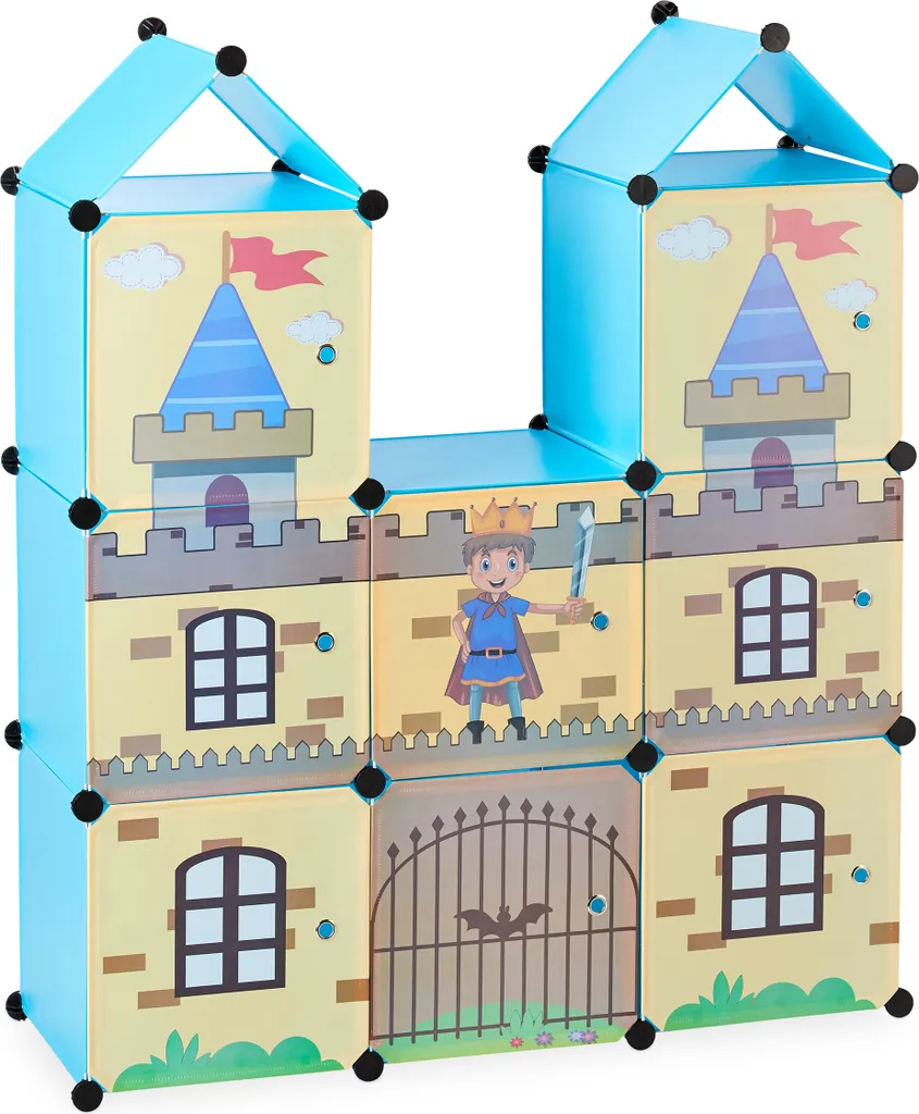 Relaxdays Steckregal Kinderzimmer Als Ritterburg 11 Relaxdays Steckregal Kinderzimmer Als Ritterburg – Bild 9