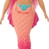 Barbie Dreamtopia Meerjungfrau-Puppe (kurvig, Rosafarbenes Haar), Spielzeug Ab 3 Jahren -Barbie Store f69784d33b4b59449bfb2b6b5d3ab065