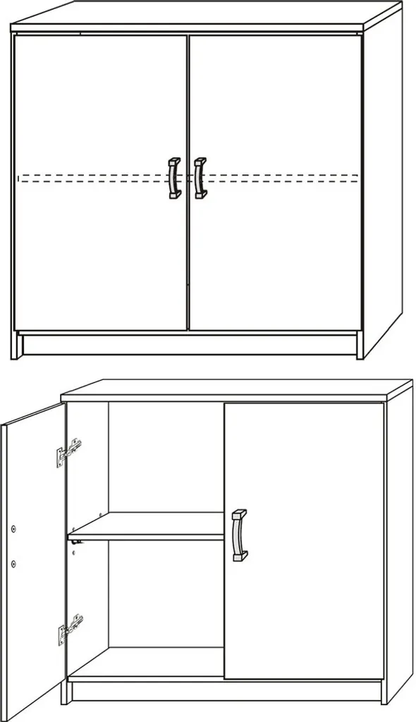 Hochbett Kombination Funky IV Mit Schreibtisch Und Kommode 90x200cm Weiß - Dunkelgrau 8 Hochbett Kombination Funky IV Mit Schreibtisch Und Kommode 90x200cm Weiß - Dunkelgrau – Bild 6
