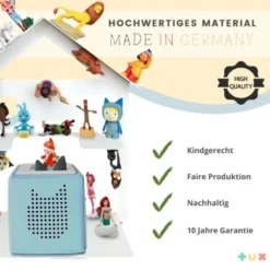 TUX Regal Haus Für 42 Tonies Und Toniebox - Magnetisches Wandregal Für Toniefiguren -Barbie Store f7ce9c12de83f9894d58d798748ba526