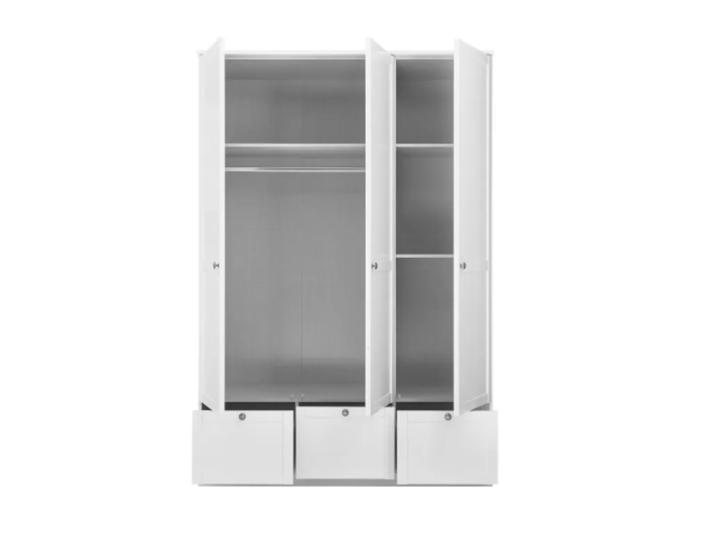 Babyzimmer Landhaus In Weiß 8 Teiliges Komplett Set Mit Soft Close Und Babybettmatratze Babyzimmermöbel Komplett, Komplett Babyzimmer 5 Babyzimmer Landhaus In Weiß 8 Teiliges Komplett Set Mit Soft Close Und Babybettmatratze Babyzimmermöbel Komplett, Komplett Babyzimmer – Bild 3