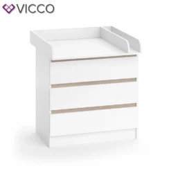 Vicco Wickelkommode Emma Weiß Sonoma 80 X 78 X 48 Cm Holzwerkstoff -Barbie Store f8fb98fcae05d52fa74c173c3cb2e44e