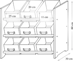 Kesper Kinderaufbewahrungsregal Mit Textilkörben Motiv: "Dino" 1772513 -Barbie Store f9190a305ec79517713bdbf85ec2e7ba