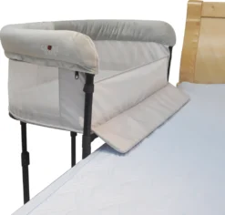 Close2Me Baby-Beistellbett Für Babys Von 0-5 Monaten (max. 9 Kg), Passend An Hohe Polsterungen Und Boxspringbett-Matratzen Von 22-26 Cm Höhe