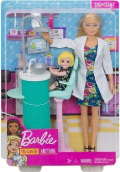 Barbie Zahnärztin-Puppe (blond) Und Spielset 39 Barbie Zahnärztin-Puppe (blond) Und Spielset -Barbie Store fa1e347e7a47b939fd0475e1beda3478