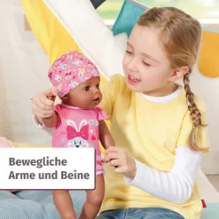 Zapf Creation BABY Born Magic Girl Brown Eyes 43 Cm -Barbie Store fb0e76327600ad07580fc82aa92b7088