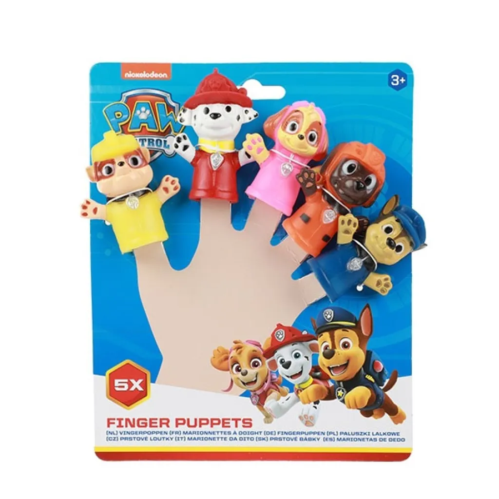 Nickelodeon PAW PATROL Fingerpuppen 5 Charaktere 3 Nickelodeon PAW PATROL Fingerpuppen 5 Charaktere