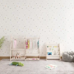 MAMOI® Bücherregal Für Kinder, Bücherkiste Für Kinderzimmer, Book Shelf, Buchregal, Wandregal Kinderregal, Kinderbücherregal, Bücherbank Aus Holz Für Kleinkind, Kindermöbel Für Kleines Kind -Barbie Store fc1a75f37f8ba9f570079c022b1f0d6c