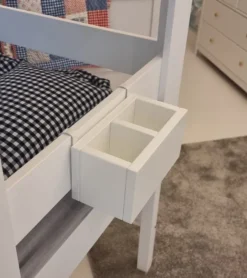 Doppel-Ablage-Boxen Hängeboxen Für Hochbetten, Weiss