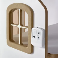 QUEST PVC Kinderspielhaus Aus Holz Mit Schreibtisch Und LED Beleuchtung Natural 15 QUEST PVC Kinderspielhaus Aus Holz Mit Schreibtisch Und LED Beleuchtung Natural -Barbie Store feb4e7569e3475b42ba8f81a25442fdb